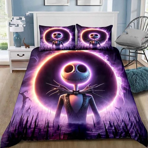 The Nightmare Before Christmas Bettwäsche Jack Skellington Kissenbezug Quiltbezug - Bild 30 von 43