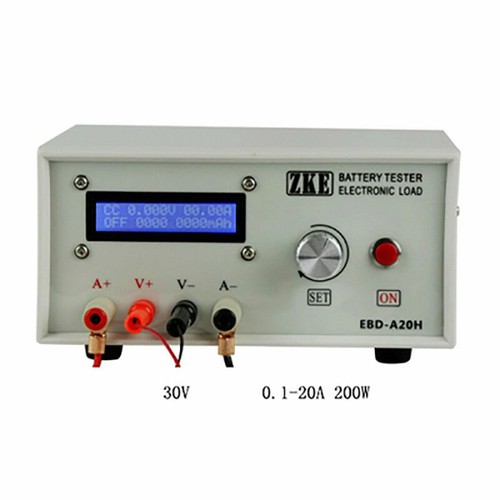 Battery Capacity Tester Electronic Load Battery Discharge Tester 30V 20A 200W - 第 2/6 張圖片