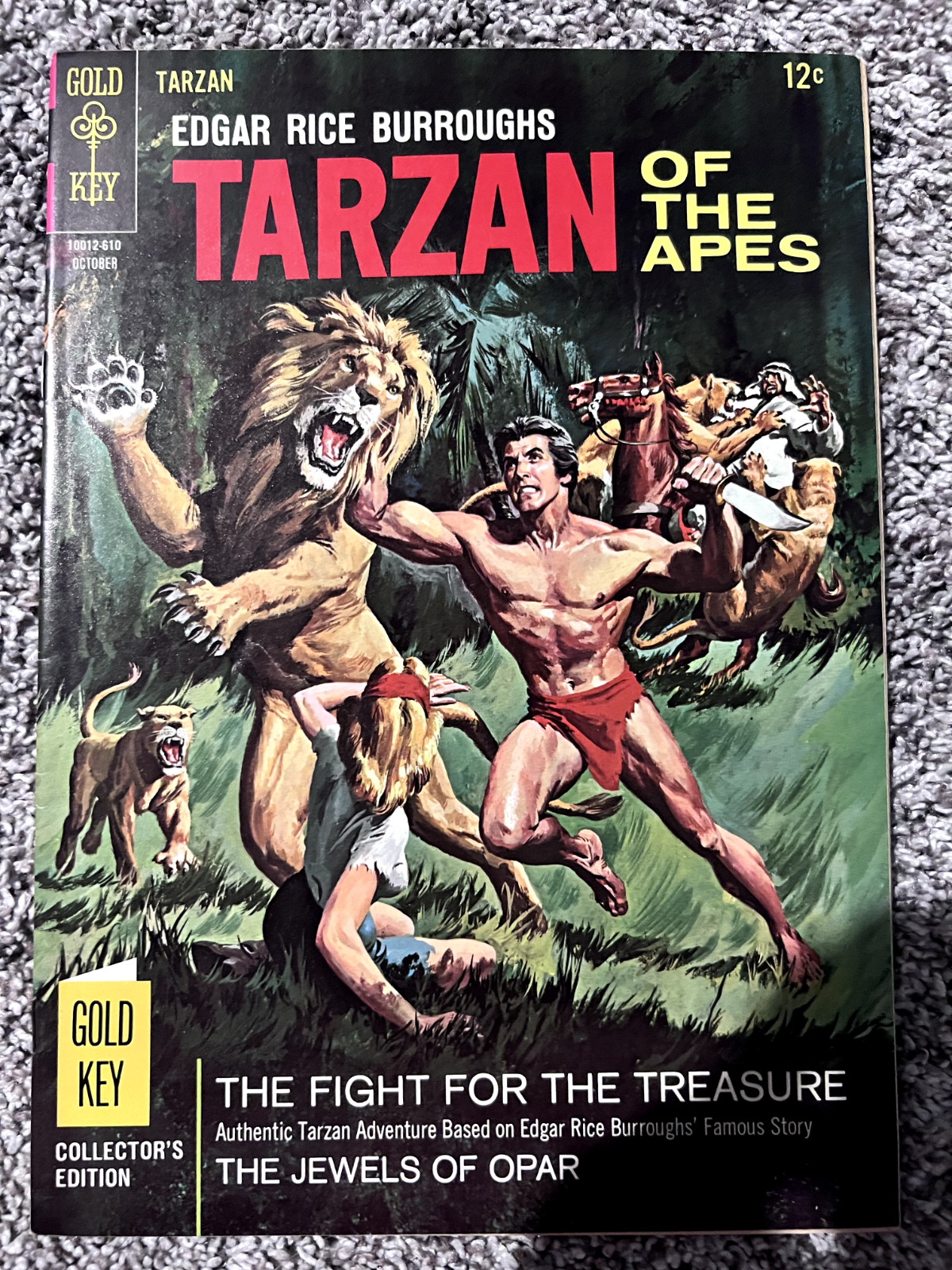 Tarzan #161 FILE VF The Fight For The Treasure