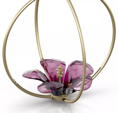 Swarovski Garden Tales Hibiscus Ball Ornament Large - 5619233 | eBay