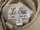 Le Suit Women's Ivory Skirt Suit (Size 8) — photo 6