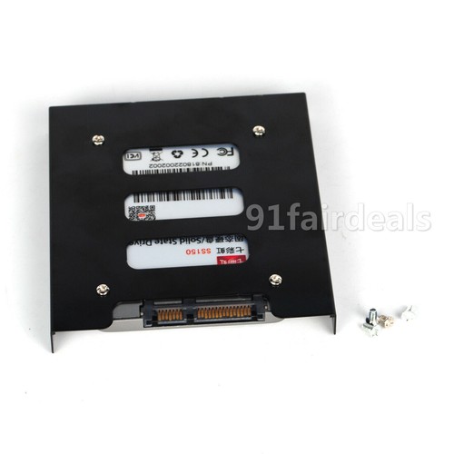 New 2.5" to 3.5" Adapter Bracket Dock SSD Metal HDD Tray Caddy Bay W/SCREWS - Bild 6 von 11