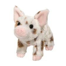 YOGI the Plush SPOTTED PIG Stuffed Animal - by Douglas Cuddle Toys - #1540
