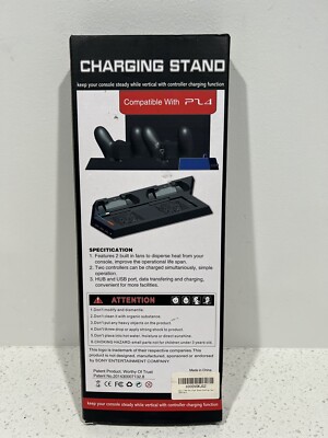 NOT for SLIM or PRO systems! Zacro PS4 Vertical Stand Cooling Fan