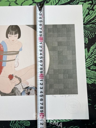 Takato Yamamoto signed art print embossing Limited Edition Works Total of 20 - Picture 23 of 24