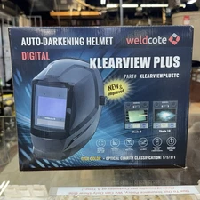Weldcote Metals Klear-View Plus True Color Digital Auto Darkening Welding Helmet