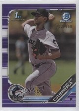 2019 Bowman Chrome Prospects Purple Refractor /250 Edward Cabrera #BCP-114 1j2