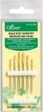Gold Eye Tapestry Needles Size 18/22 6/Pkg