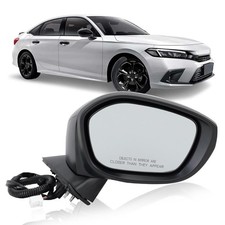 Right Passenger Side Mirror Compatible 2022 2023 2024 2025 Honda Civic Sedan