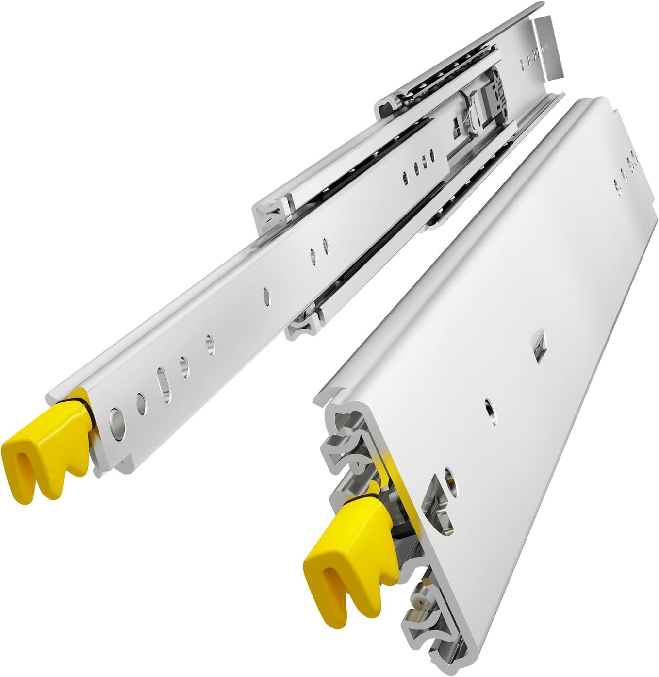 28" Heavy Duty Drawer Slide with Lock, 379Lb Capacity, Full 