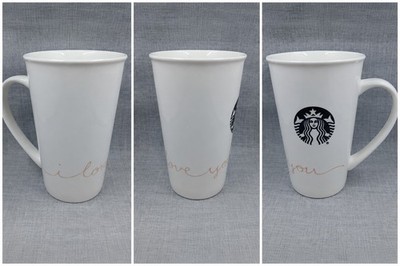 Starbucks I Love You Valentine s Day Coffee Tea Mug Cup