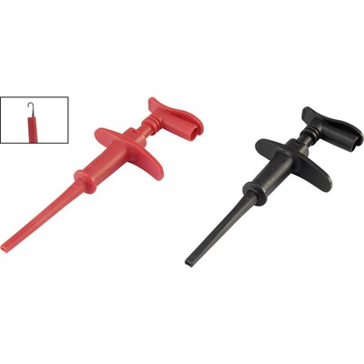 VOLTCRAFT MSK-118 Abgriffklemme Buchse 4 mm CAT III 1000 V, CAT IV 600 V Schw...