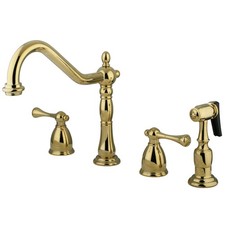 Kingston Brass KB779.BLBS English Country 1.8 GPM Widespread - Brass