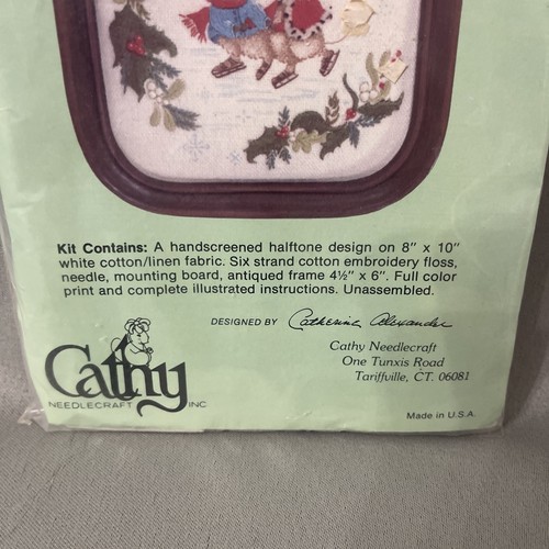 Cathy Needlecraft Heritage Series Kit 911 Daisy Skater 2 Mäuse Stickerei - Bild 3 von 4