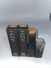 (2)Huda Beauty Fauxfilter Skin Finish Foundation StickChocolateMousse 450G .44oz