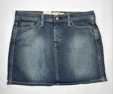 Gap Women's Jean Skirt Vintage Y2K NEW Gap Jeans Stretch Size 10 Made USA Denim
