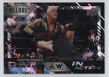 2024 Upper Deck Allure AEW In Action AEW Logo 188/199 Dustin Rhodes #IA-6 4z8