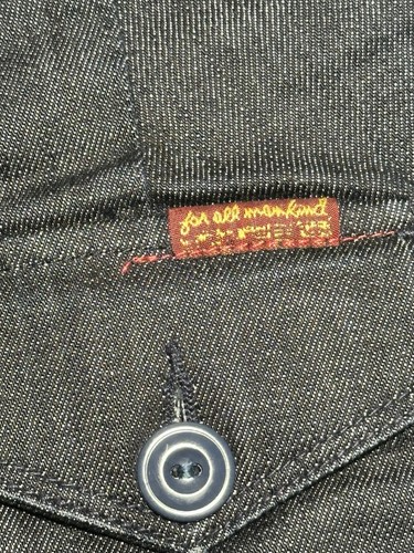 7 For All Mankind Shorts Women’s Size 25 Dark Blue Pleated Denim Pockets Summer - Picture 11 of 12