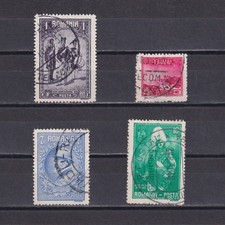 ROMANIA 1931, Sc# 391-395, part set, Romanian Army, Used