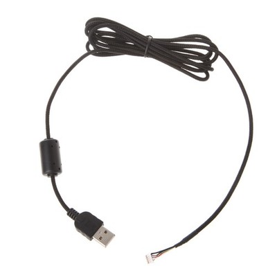Soft Durable Mouse Line Replacement Mice Wire For G5 G500 Mouse 2.2m