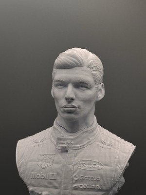 Max Verstappen Formel 1 3D Büste