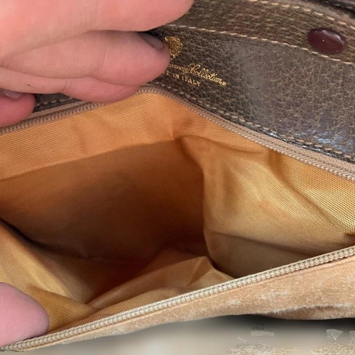 Gucci GG Supreme Shoulder Bag PVC Brown Authentic I0318500 - 第 12/24 張圖片
