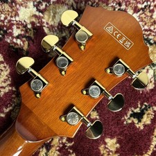 Guitarra acústica Ibanez AF95-DA tapa de abeto tilo trasero macassar ébano