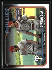 2024 Topps #428 Dynamic Duo (J.T. Realmuto / Aaron Nola)