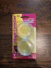 Magic Sliders 38812 Unbreakable Caster Cups 1-13/16" Clear Case of 24