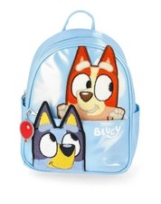 Bluey mini school backpack plush embroided character