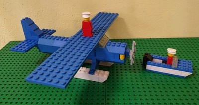 LEGO LEGOLAND Airport Sea Plane 712 - 99% Complete No Box Insts Pls Read!
