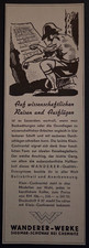4. Wanderer Werke Siegmar Schönau bei Chemnitz Werbeanzeige Werbung 1938