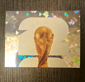 Panini FIFA World Cup 2026 FWC 1 Trophy Foil Soccer Sports Sticker