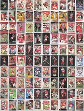 (100) Kansas City Chiefs Team Lot NFL Football Cards Collection