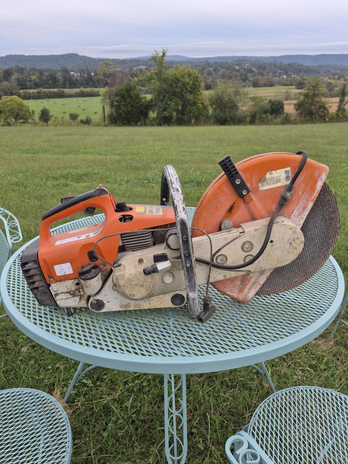 STIHL TS400 14 inch Gas Handheld - Cut-saw- Concrete Parts Only Not Running