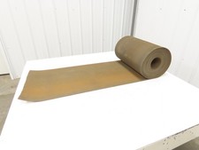 18 Zoll breit x 50 Fuß hellbraun Gummi Förderband Nylon hinten 50 Fuß Länge 7/64 Zoll dick