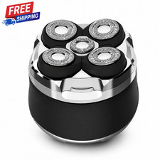 Men  s Bald Head Electric Shaver 5D Magnetic Razor Wet Dry Waterproof Cordless US