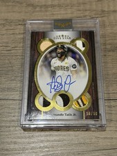 2025 five star Fernando Tatis Jr Auto Quintuple Relic 10/10 Padres QRA-FT