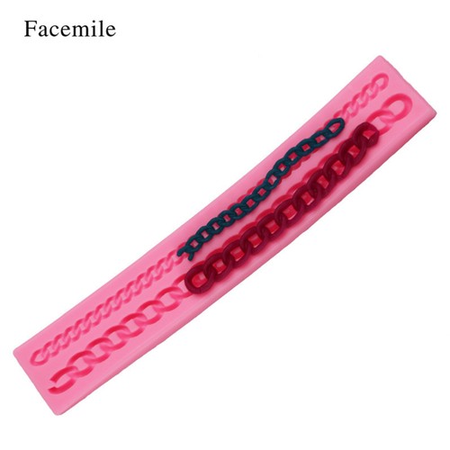 Stampo Silicone Catena Decorazione Collana Stampo per Cottura (Rosa) Stampo Silicone - Foto 6 di 12