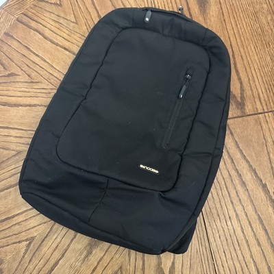 Incase Black Laptop Backpack MacBook Tech Bag Padded Sleeve Travel Work School