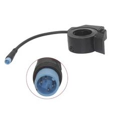 4 PIN Thumb Throttle Accelerator Waterproof For Kukirin G2 Scooter 24-72V New