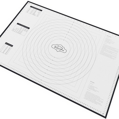 XX-Large Silicone Pastry Mat 33.5 x 22.5 in nonstick surface with inch and cm...