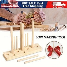 Extended Bow Maker for Ribbon with Digital Sign Bow Making Tool f/ Ribbon Crafts