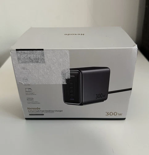 UGREEN Pro Charger 300W 5-Port PD GaN USB-C Fast Charger Nexode 