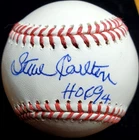 STEVE CARLTON "HOF 94" AUTOGRAPHED OFFICIAL MAJOR LEAGUE BASEBALL (FANATICS)
