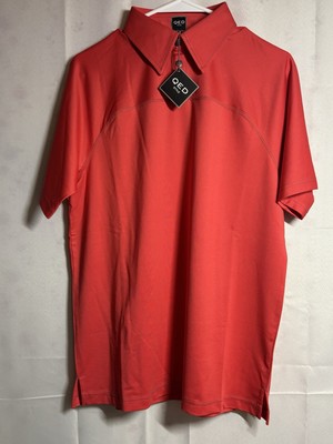 Qed Style Mens Uinta Polo Size Small Cardinals Red