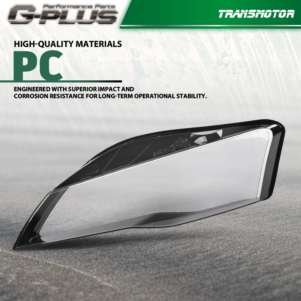 Audi R8 2007-2015 LEFT, RIGHT Headlight lens