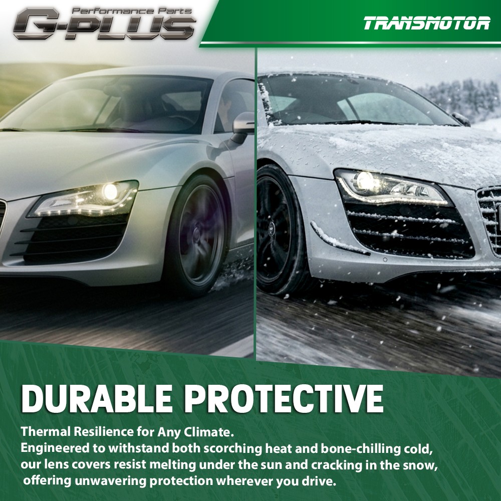 Audi R8 2007-2015 LEFT, RIGHT Headlight lens