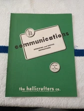VTG Hallicrafters Co SX-99 Operating And Service Instructions Manual Ham Radio
