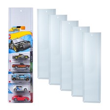 5 Pcs Diecast Display Case for Hot Wheels Matchbox Wall Mount Car Storage Shelf